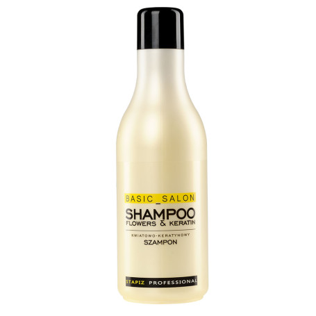 Basic Salon Flowers & Keratin Shampoo kwiatowo-keratynowy szampo