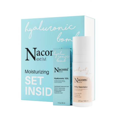 Next Level Moisturizing zestaw mleczny tonik do twarzy 100ml + k