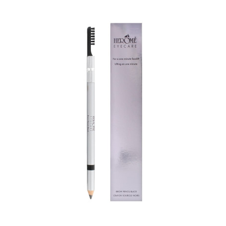 Eye Care Brow Pencil kredka do brwi z grzebykiem Black 1.2g