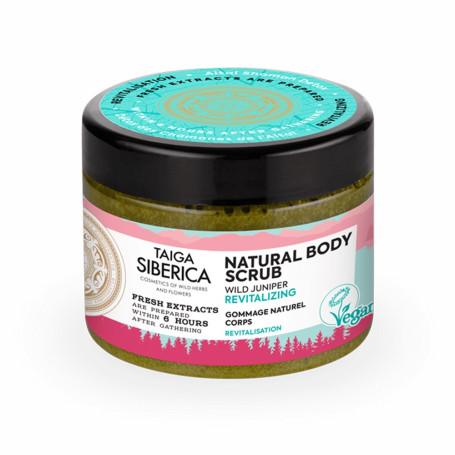 Taiga Siberica naturalny regenerujący peeling do ciała Ałtajs