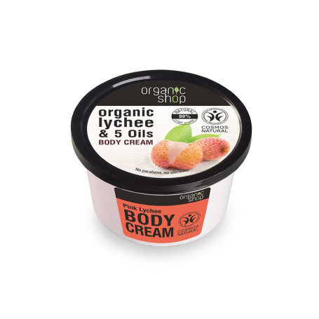 Pink Lychee Body Cream odżywczy krem do ciała Lychee & 5 Oils
