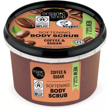 Softening Body Scrub zmiękczający peeling do ciała Coffee & S