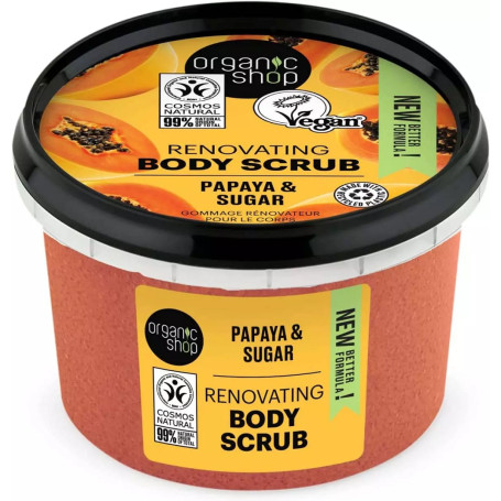 Renovating Body Scrub regenerujący peeling do ciała Papaya & S