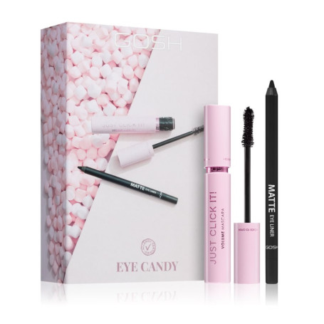 Eye Candy zestaw Just Click It tusz do rzęs 10 ml + Matte Eyeli