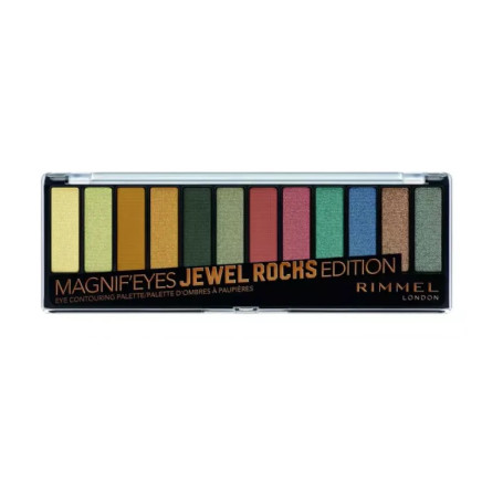Magnif\\\'Eyes Eyeshadow Palette paleta cieni 009 Jewel Rocks 14.1