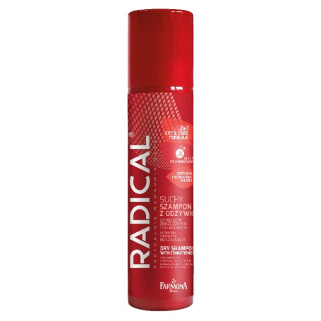 Dry shampoo with conditioner for damaged and weakened hair B