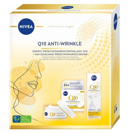 Q10 Anti-Wrinkle zestaw przeciwzmarszczkowy nawilżający krem n