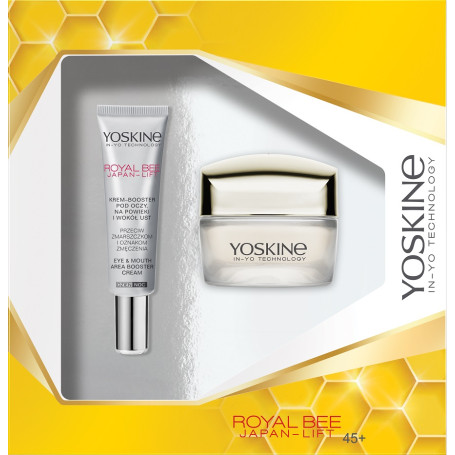 Royal Bee zestaw krem na dzień i noc 45+ 50ml + krem pod oczy 1