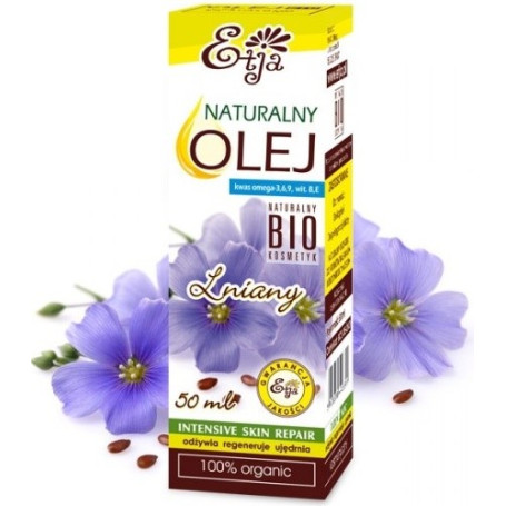 Naturalny Olej Lniany bio 50ml