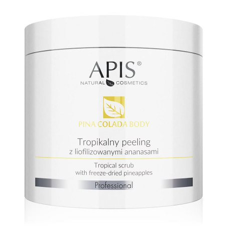 Pina Colada Body tropikalny peeling z liofilizowanym ananasami 6