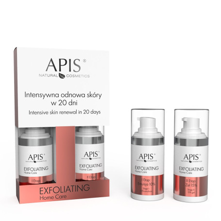 Exfoliating Home Care intensywna odnowa skóry w 20 dni zestaw e