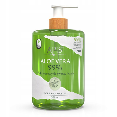 Natural Aloe Vera 99% żel aloesowy do twarzy i ciała 300ml