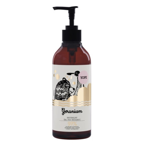 Naturalny żel pod prysznic Geranium 400ml