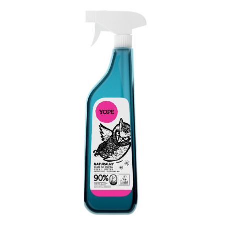 Naturalny płyn do mycia szyb i luster 750ml