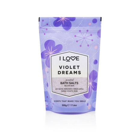 Scented Bath Salts kojąco-relaksująca sól do kąpieli Violet 