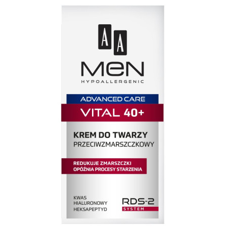 Men Advanced Care Vital 40+ krem do twarzy przeciwzmarszczkowy 5