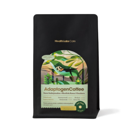 AdaptogenCoffee kawa funkcjonalna z Rhodiola rosea i Eleuthero 2