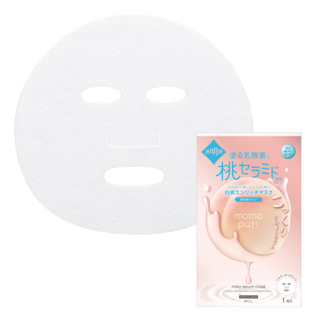 Momopuri Milky Serum Mask żelowa maska nawilżająca do twarzy 