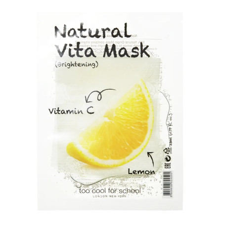 Natural Vita Mask naturalna maska rozświetlająca do twarzy Bri
