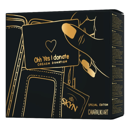 Skyn Ohh Yes I Donate zestaw prezerwatyw Orginal 10szt + Elite 1