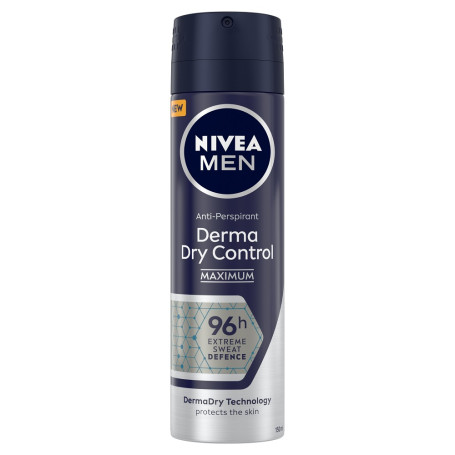Men Derma Dry Control antyperspirant spray 150ml