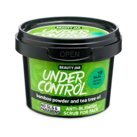 Under Control scrub do twarzy przeciw wypryskom z olejem z drzew