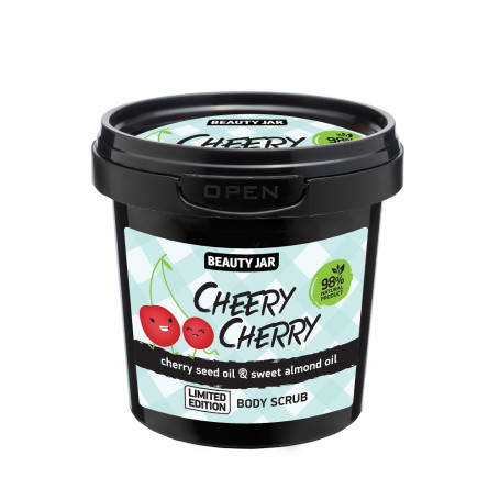 Cherry Cherry peeling do ciała z olejkiem z pestek wiśni i ole