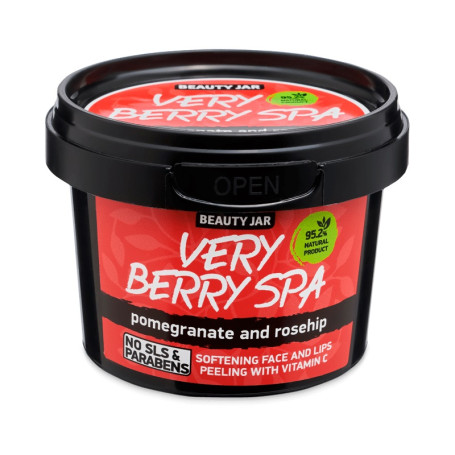 Very Berry Spa delikatny peeling do twarzy i ust z witaminą C 1