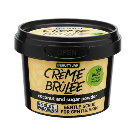 Creme Brulee delikatny scrub do twarzy do skóry delikatnej 120g