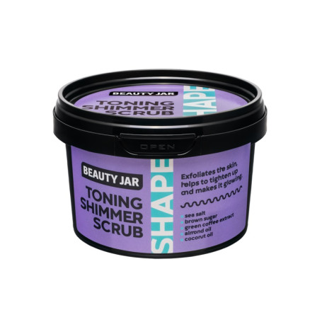 Toning Shimmer Scrub rozświetlający peeling do ciała 360g