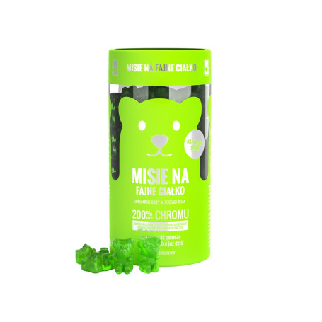 Misie na fajne ciałko suplement diety w postaci żelek 300g
