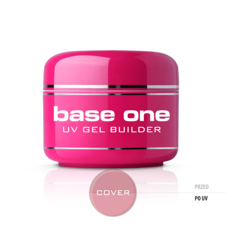 Gel Base One Cover maskujący żel UV do paznokci 30g