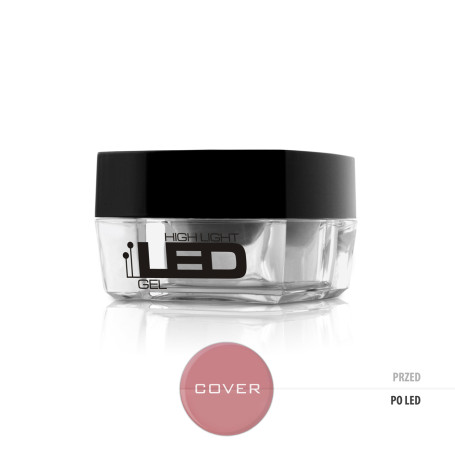 High Light Led Gel średniogęsty jednofazowy żel do paznokci C