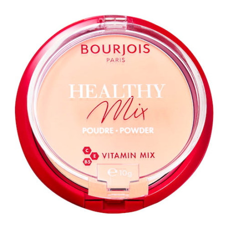 Healthy Mix matujący puder w kamieniu z witaminami 01 Porcelain