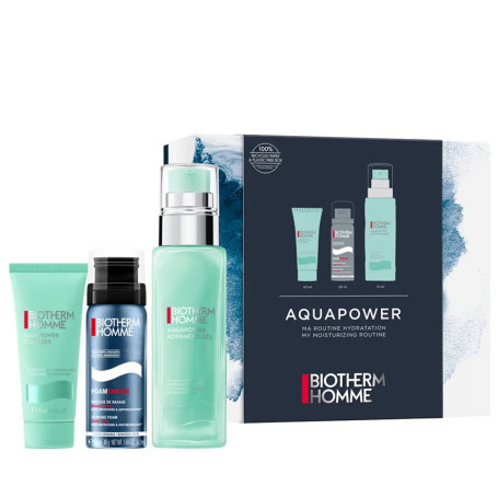 Homme Aquapower My Moisturizing Routine zestaw żel oczyszczają