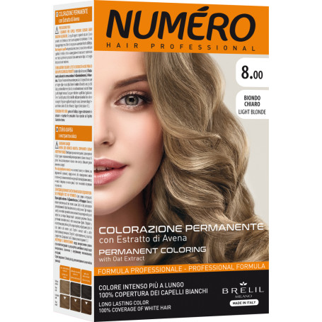 Permanent Coloring farba do włosów 8.00 Light Blonde 140ml