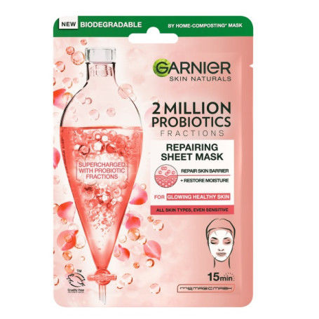 2 Million Probiotics Fractions Repairing Sheet Mask regenerując