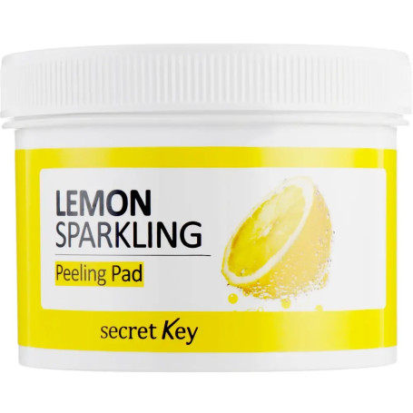 Lemon Sparkling Peeling Pad dwustronne peelingujące płatki kos