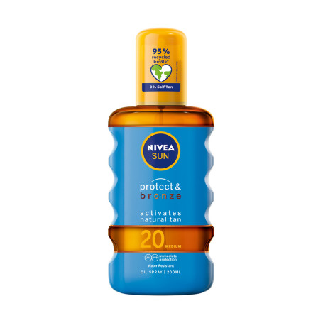 Sun Protect & Bronze olejek w spray\\\'u aktywujący naturalną op