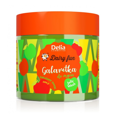 Dairy Fun galaretka do mycia ciała Zakazany Owoc 350g