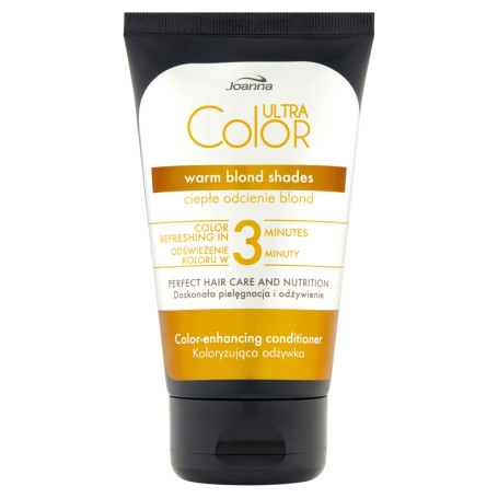 Ultra Color koloryzująca odżywka ciepłe odcienie blond 100g