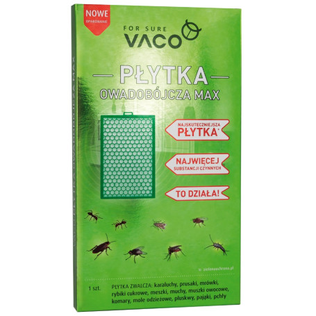 Płytka owadobójcza max 1szt