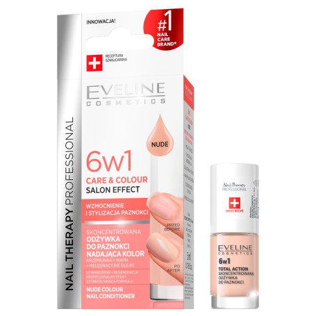 Nail Therapy Professional 6w1 Care & Colour skoncentrowana odży
