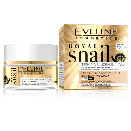 Royal Snail 50+ skoncentrowany krem silnie liftingujący na dzie
