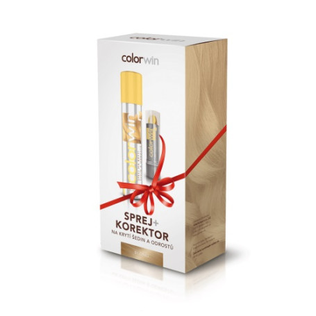 Zestaw Retouch spray do retuszowania odrostów 75ml + korektor 4