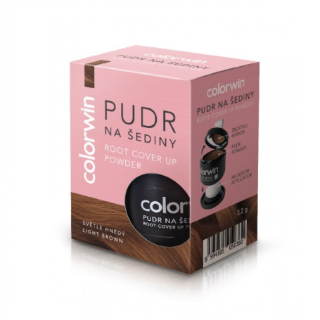 Puder kryjący odrost i zwiększający objętość włosów Jasn