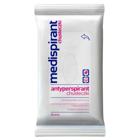 Antyperspirant chusteczki 20szt