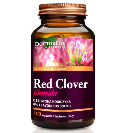 Red Clover Extract czerwona koniczyna 500mg suplement diety 100