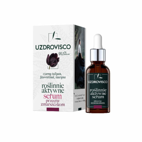Czarny Tulipan roślinnie aktywne serum przeciwzmarszczkowe 30ml
