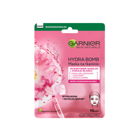 Hydra Bomb intensywnie nawilżająca maska na tkaninie z ekstrak